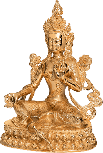 bronzebuddha tara gold 