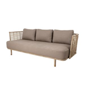 Cane-line Sense 3-Sitzer Sofa inkl. Kissen