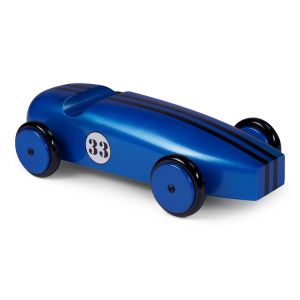 Authentic Models Automodell aus Holz, Blau AR063