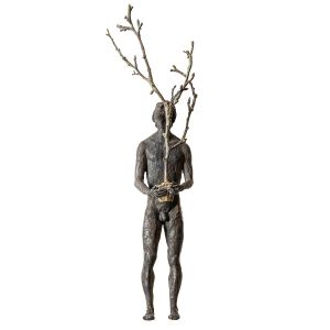 Bronzeskulptur "Thoughts 3 - The Tree" von Raffaella Benetti