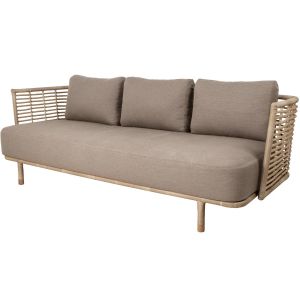 Cane-line Sense 3-Sitzer Sofa inkl. Kissen