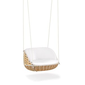 DEDON SwingMe Hanging Loungechair in natural
