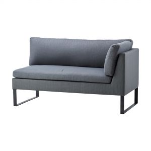 Cane-line Flex 2-Sitzer Sofa, links Loungesofa Esslounge Gartenessgruppe Lounge 