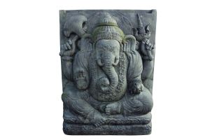 Ganesha aus Steinguss als Wasserspiel 130cm Hoch 