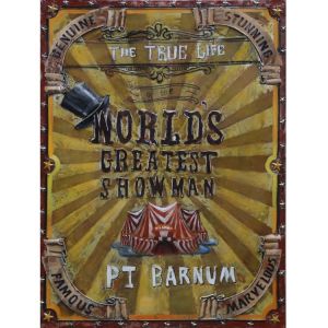 Metall - Wandbild "PT Barnum Zirkus"