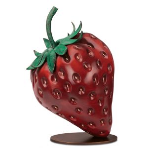 Frontansicht der Strassacker-Erdbeere