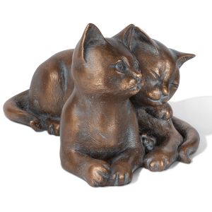 Frontansicht der Bronze "Kätzchen"